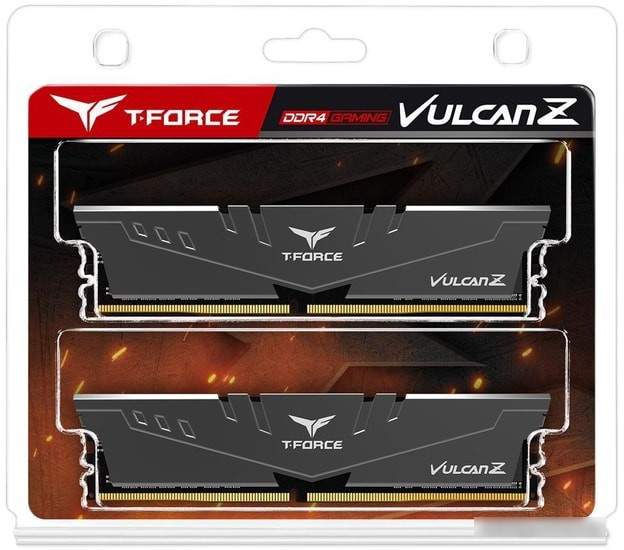 Оперативная память Team T-Force Vulcan Z 2x16GB DDR4 PC4-25600 TLZGD432G3200HC16FDC01 - фото 5 - id-p220913795