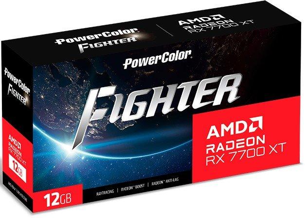 Видеокарта PowerColor Fighter Radeon RX 7700 XT 12GB GDDR6 RX 7700 XT 12G-F/OC - фото 3 - id-p220913733