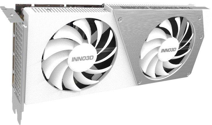 Видеокарта Inno3D GeForce RTX 4060 Ti 16GB Twin X2 OC White N406T2-16D6X-178055W - фото 1 - id-p220913736