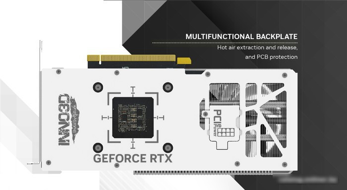 Видеокарта Inno3D GeForce RTX 4070 Twin X2 OC White N40702-126XX-183052V - фото 3 - id-p220913737