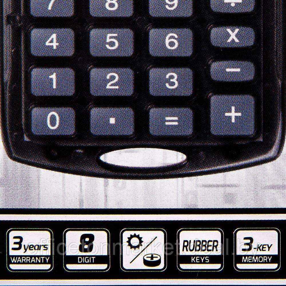 Калькулятор карманный Rebell "StarletV WB", 8-разрядный, фиолетовый - фото 3 - id-p220909677