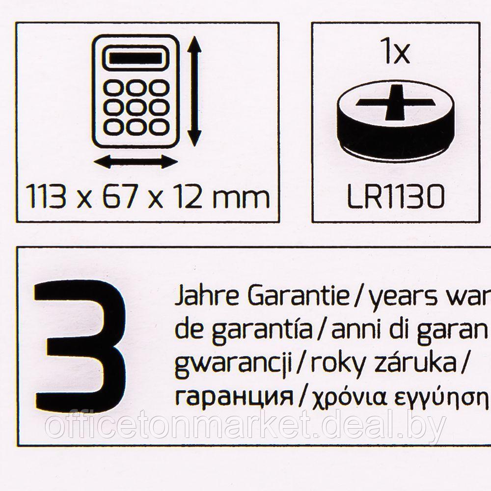 Калькулятор карманный Rebell "StarletV WB", 8-разрядный, фиолетовый - фото 4 - id-p220909677