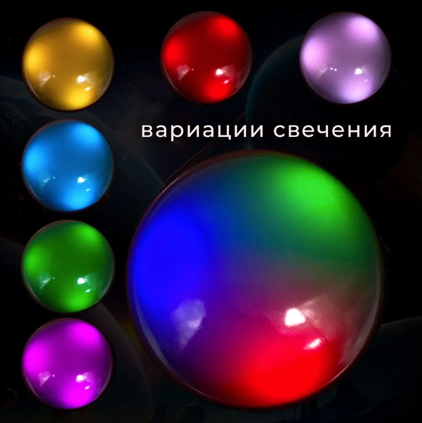 Беспроводная портативная Bluetooth колонка Астронавт с разноцветной подсветкой - фото 4 - id-p220915612