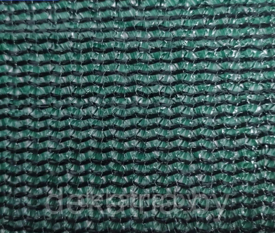 Сетка фасадная затеняющая 2х50м.п. 80% затенения (темно-зеленый) - фото 1 - id-p101094443