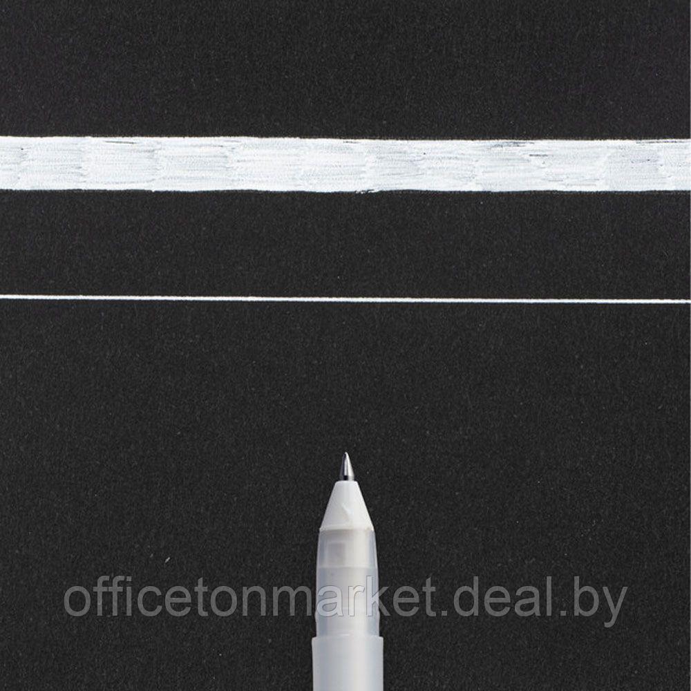 Ручка гелевая "Gelly Roll Basic", 0.3 мм, прозрачный, стерж. белый - фото 2 - id-p200123874