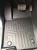 Коврики резиновые 3D LUX для Mercedes-Benz GLE Coupe (2015-2019) (3 шт.), фото 3