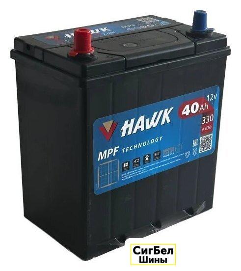 Автомобильный аккумулятор Hawk Asia 40 JL+ HSMF-42B19FR - фото 1 - id-p215371336