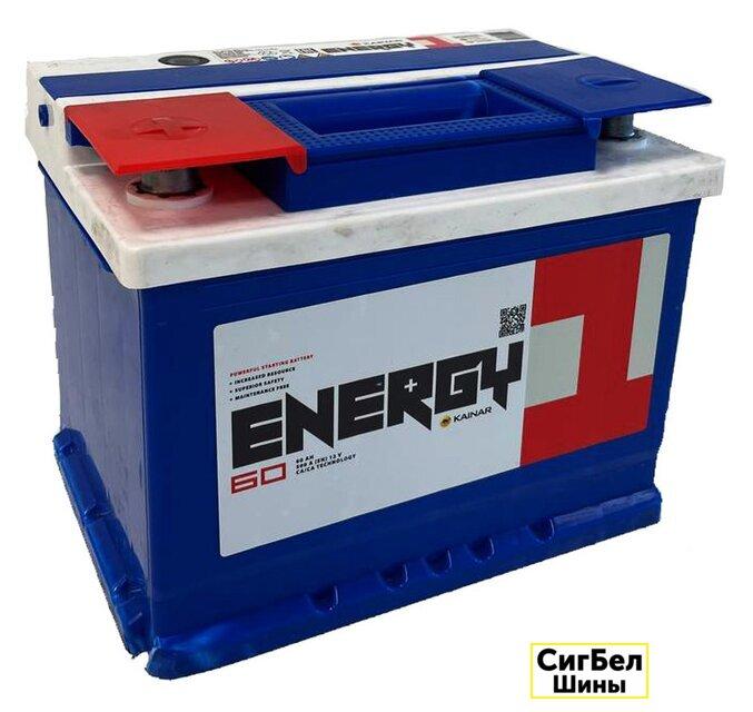 Автомобильный аккумулятор Energy One 60 L+ Ca/Ca (60 А·ч) - фото 1 - id-p215371353