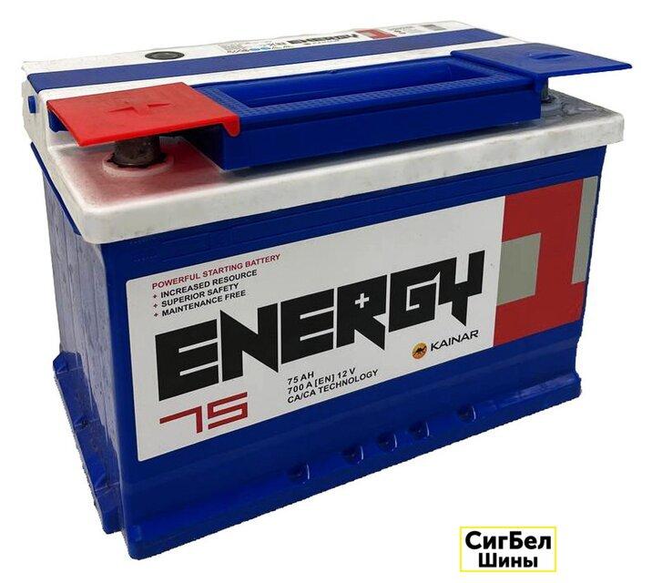 Автомобильный аккумулятор Energy One 75 L+ Ca/Ca (75 А·ч) - фото 1 - id-p215371443