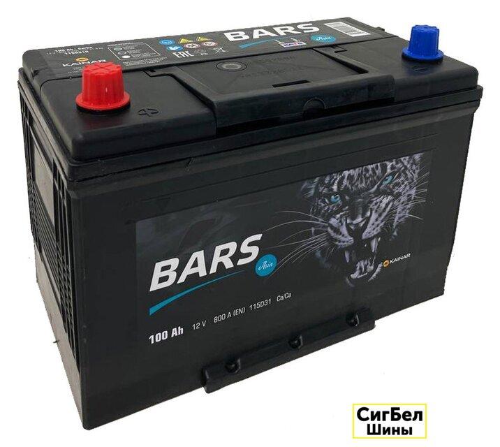 Автомобильный аккумулятор BARS Asia 100 JL+ (100 А·ч) - фото 1 - id-p215371417