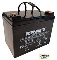 Автомобильный аккумулятор KRAFT 12V-33Ah