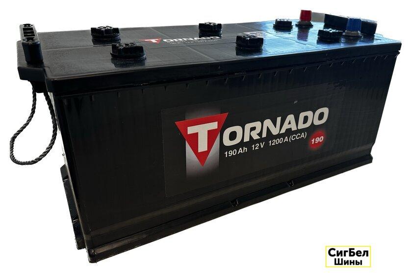 Автомобильный аккумулятор Tornado 190 (4) рус (190 А·ч) - фото 1 - id-p215371396
