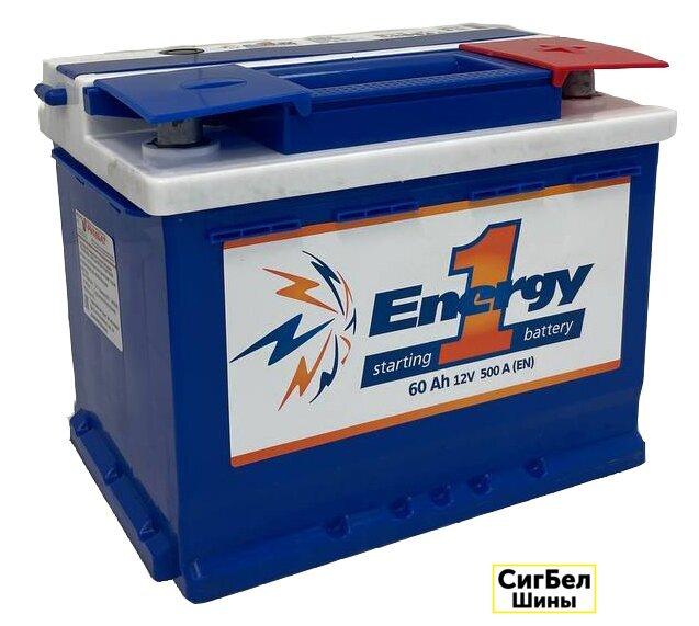 Автомобильный аккумулятор Energy One 60 R+ Ca/Ca (60 А·ч) - фото 1 - id-p215371331
