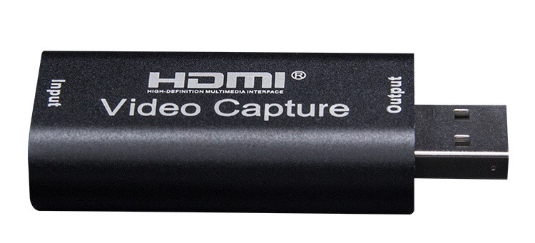 Карта видеозахвата USB - HDMI, ver.01, черный - фото 3 - id-p220918855