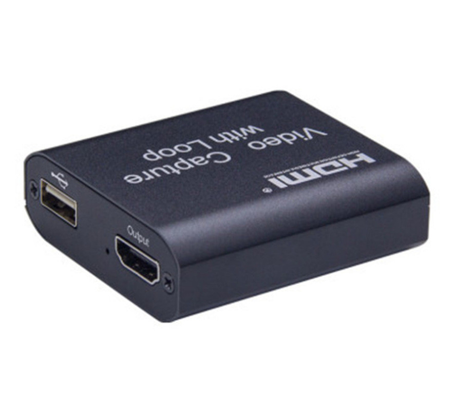 Карта видеозахвата USB - HDMI, ver.03, черный - фото 2 - id-p220918858