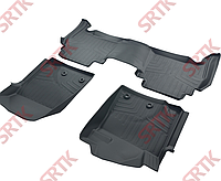 Коврики резиновые 3D LUX для Lexus LX 570/450d (2007-2021) (3 шт.)