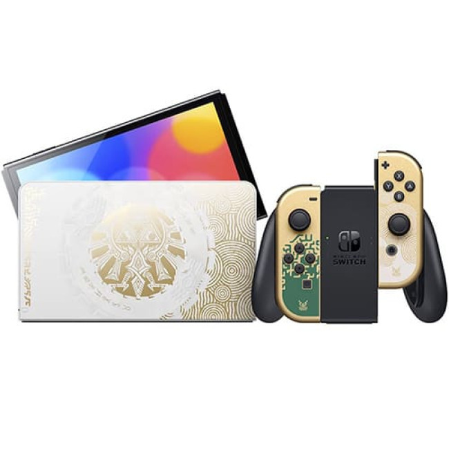 Игровая приставка Nintendo Switch OLED The Legend of Zelda: Tears of the Kingdom Edition - фото 2 - id-p220916232