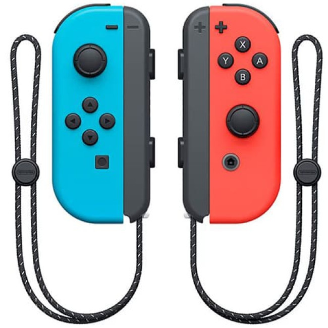 Игровая приставка Nintendo Switch OLED Черный, с неоновыми Joy-Con - фото 5 - id-p220916234