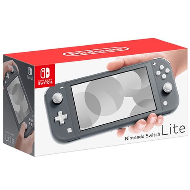 Игровая приставка Nintendo Switch Lite Серый - фото 1 - id-p220916235