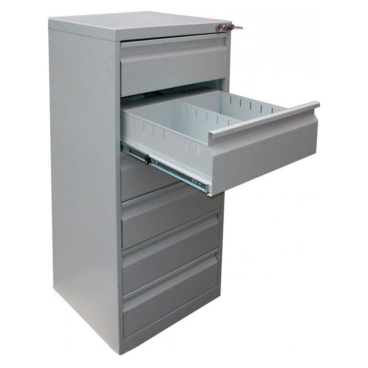 Металлический шкаф для карточек Гродторгмаш ШК-6 - фото 1 - id-p220922111