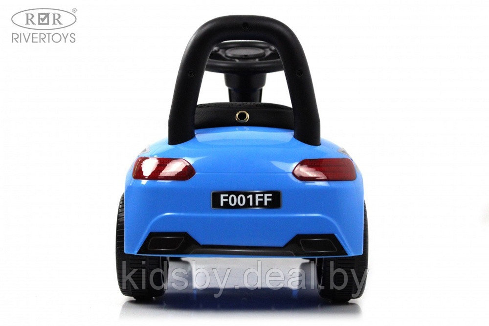 Детский толокар RiverToys F002FF (синий) Audi - фото 6 - id-p220921959