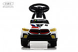 Детский толокар RiverToys F003FF (белый) BMW, фото 3
