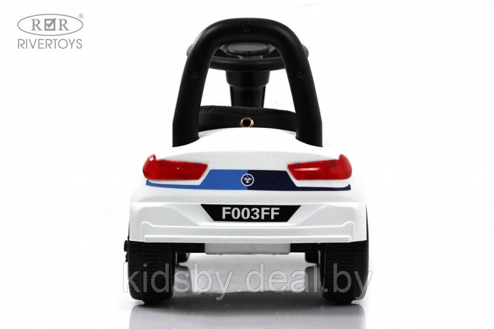 Детский толокар RiverToys F003FF (белый) BMW - фото 5 - id-p220921961
