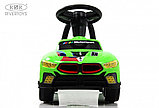 Детский толокар RiverToys F003FF (зеленый) BMW, фото 6