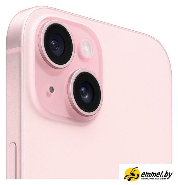 Смартфон Apple iPhone 15 128GB (розовый) - фото 3 - id-p220922341