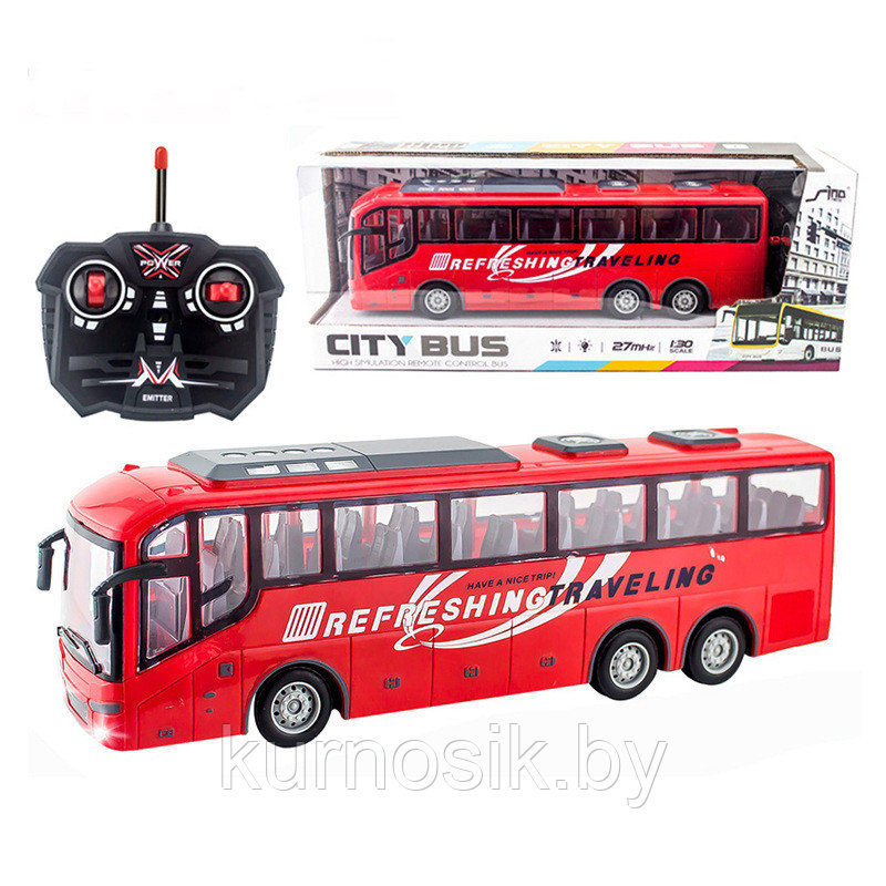 Автобус City Bus на радиоуправлении, SH091-347B - фото 1 - id-p220922753