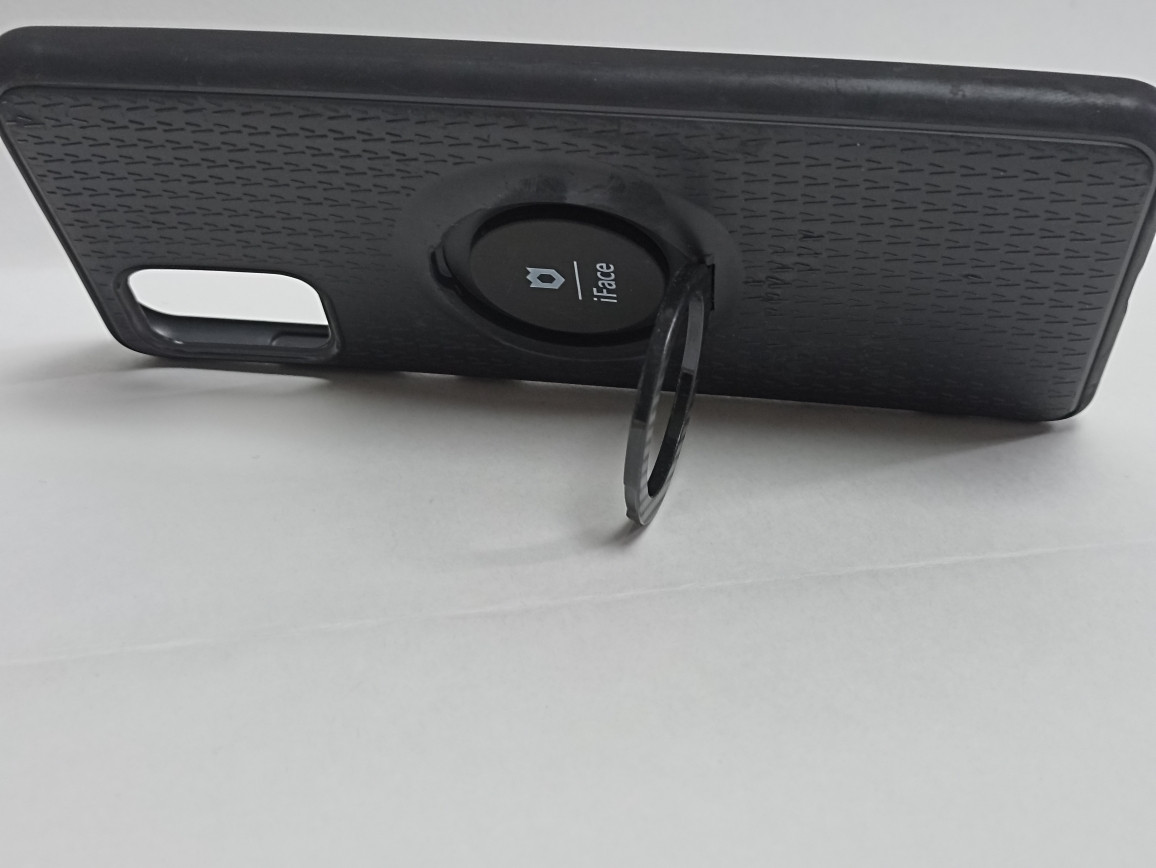 Чехол Samsung A31 с кольцом подставкой черный - фото 2 - id-p220922815
