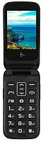 Телефон мобильный раскладной F+ Flip 280 черная раскладушка