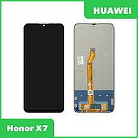 Дисплей (экран в сборе) для телефона Huawei Honor X7 (CMA-LX2) Черный