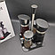 Набор для специй, соусов, масла 4в1 Condiment Set на подставке, фото 2