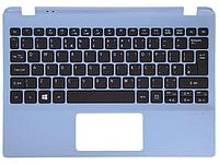 Верхняя часть корпуса (Palmrest) Acer Aspire V5-122 V5-132, голубой (Сервисный оригинал), 60.M90N1.022