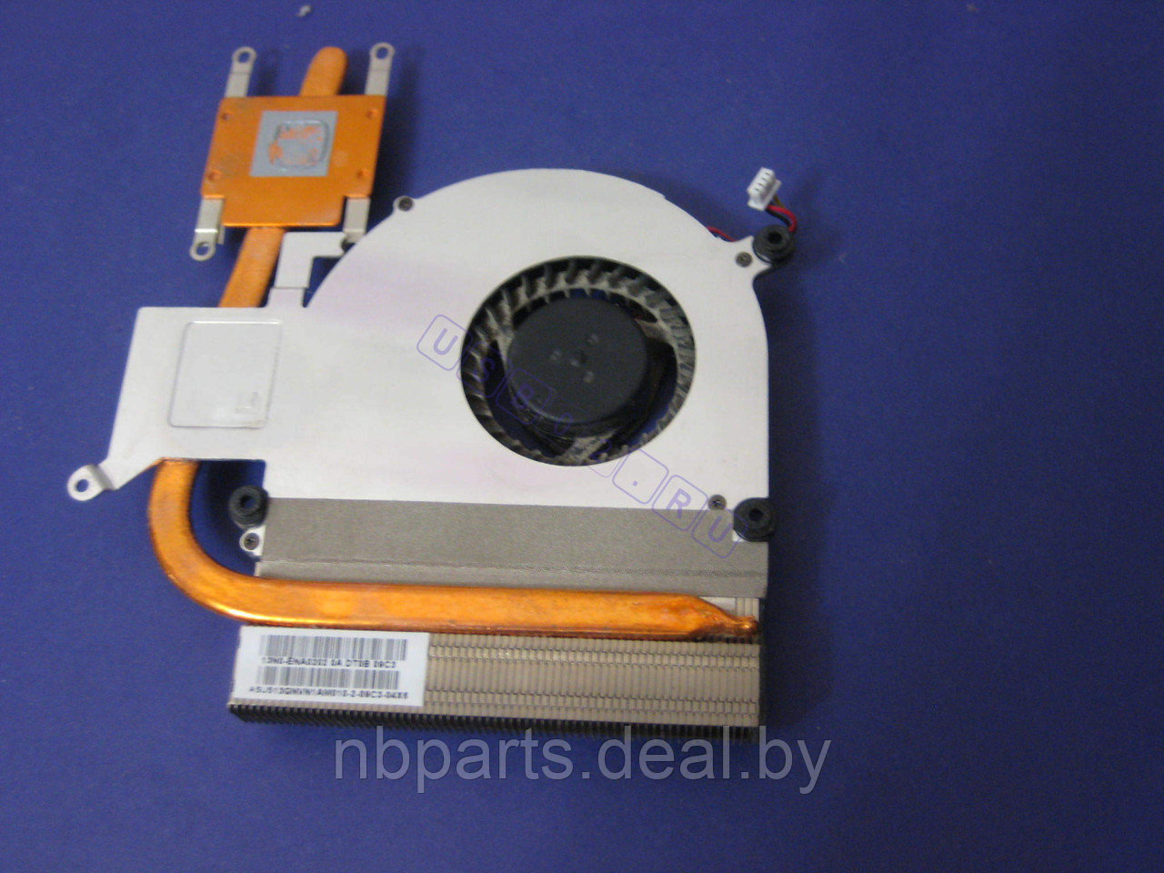 Кулер (вентилятор) ASUS K50 с системой охлаждения Б/У, 13N0-H8A0401 - фото 1 - id-p111769523