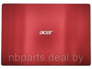 Крышка матрицы Acer Swift 3 UltraBook SF314-54, бордовая, металл (Сервисный оригинал), 60.H07N1.002 - фото 1 - id-p211205601
