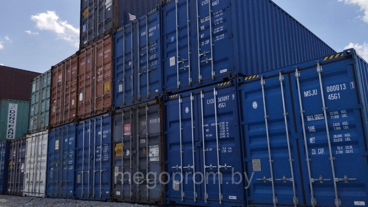 Купить новый морской контейнер 40HC, Куплю контейнер морской 40 футов недорого с доставкой - фото 3 - id-p188066981