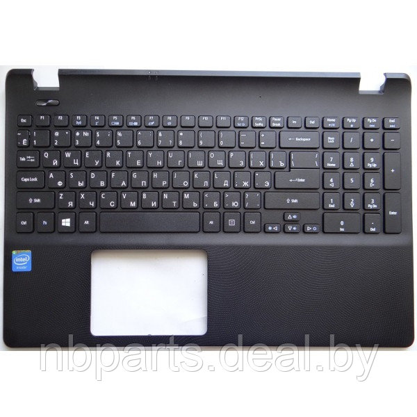 Верхняя часть корпуса (Palmrest) Acer Extensa 2519, чёрный (Сервисный оригинал) Уценка, 6B.MRWN1.022 - фото 1 - id-p207135451