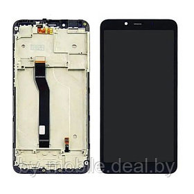 Экран (модуль) в раме Xiaomi Redmi 6 (6A) черный