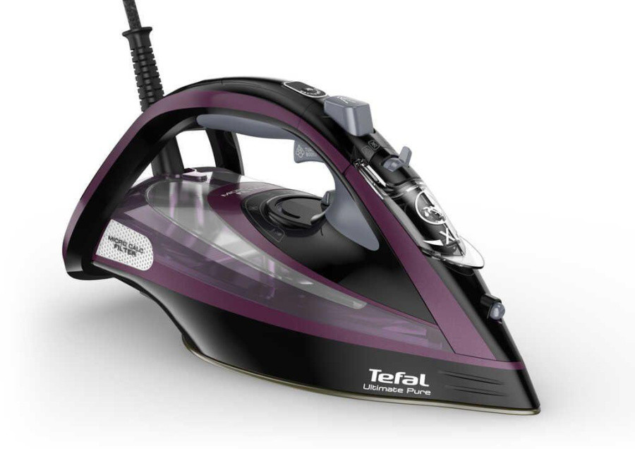 Утюг Tefal FV9835E0 3000Вт черный/фиолетовый - фото 1 - id-p220934962