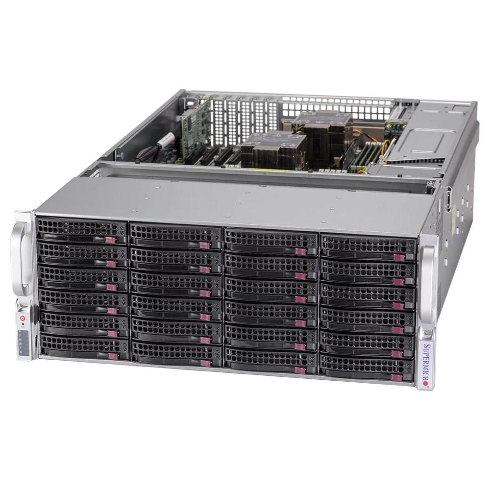 Серверная платформа Supermicro SuperStorage 4U Server 640P-E1CR36H noCPU(2)3rd Gen Xeon Scalable/TDP - фото 1 - id-p219836079
