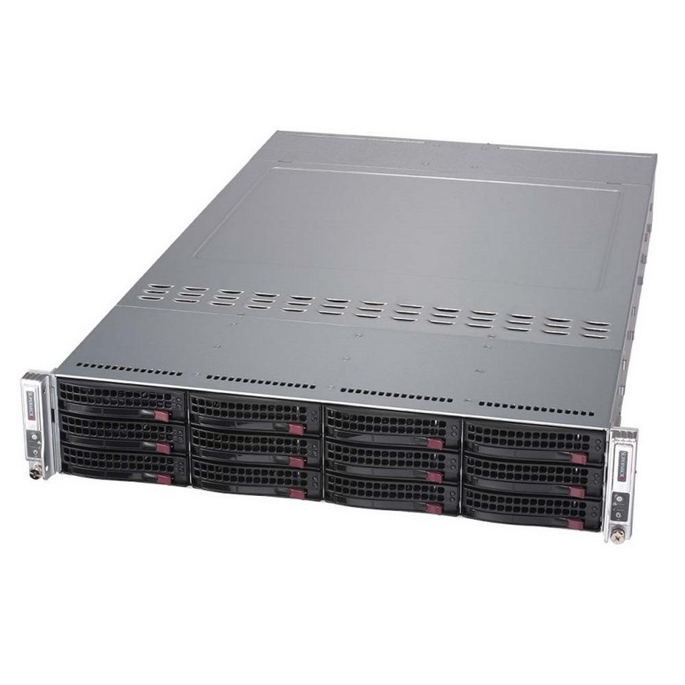 Серверная платформа Supermicro SuperServer 2U 6029TR-DTR 2xNodes noCPU(4)Scalable/TDP 70-140W/ no DIMM(16)/ - фото 1 - id-p216355952