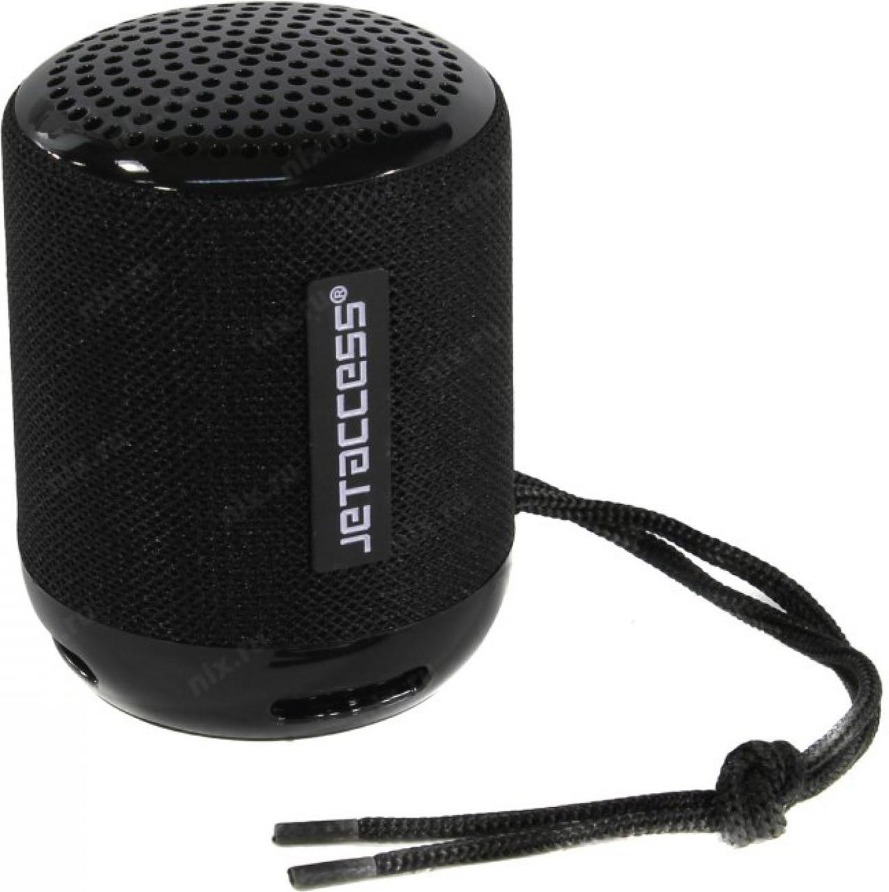 Колонка JETACCESS PBS-10 Black (5W USB Bluetooth microSD FM Li-Ion) - фото 1 - id-p220935184