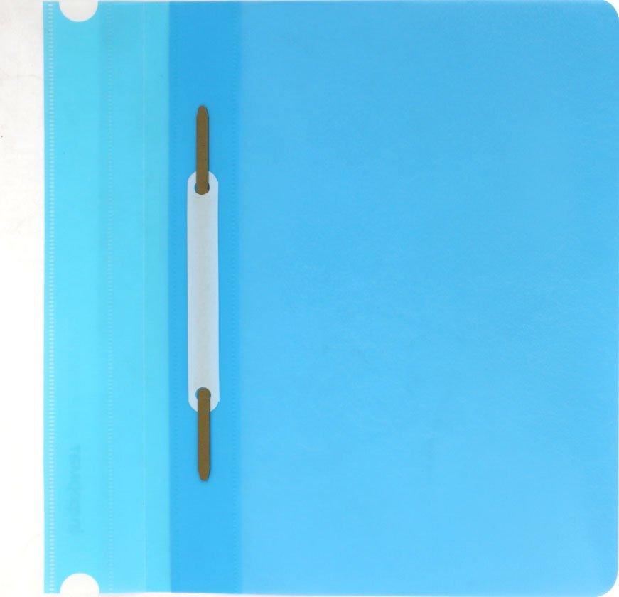 Папка-скоросшиватель пластиковая А5 inФормат 183*232 мм, толщина пластика 0,18 мм, голубая