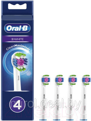 Набор насадок для зубной щетки Oral-B EB18рRB 3D White CleanMaxim - фото 1 - id-p220937612