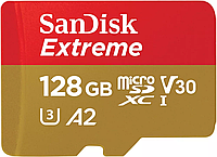 Карта памяти 128Gb Sandisk Extreme (SDSQXAA-128G-GN6MN)