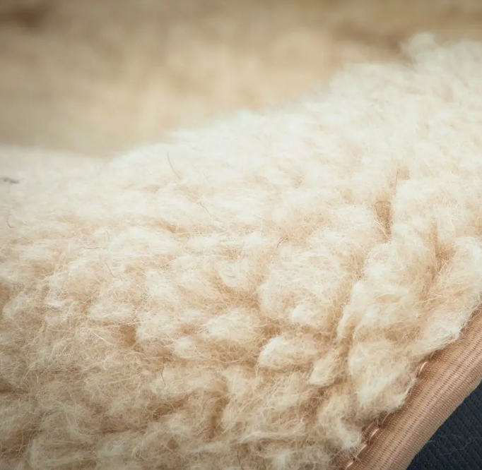 Меховые накидки на сиденья автомобиля (натуральная овчина) 5шт бежевые - фото 5 - id-p220940301