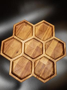 Менажница EcoWood`s line Соты, береза