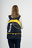 Рюкзак с двойным дном ERREA LYNOS Темно-синий с желтым, фото 5